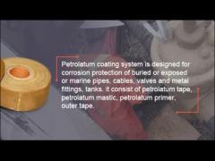 Synthetic Fabric Carrier Petrolatum Tape For Pipeline Corrosion Protection