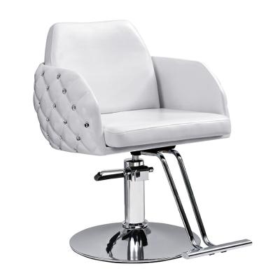 China Durable Uniform Style Salon Furniture Barbershop Hairdressing Equipment Combination Styling PU Leather Barber Chair For Sale for sale