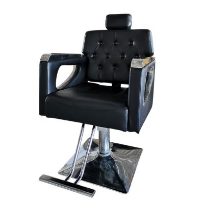 China Modern luxury salon direct equipment beauty chair salon furniture barber shop factory factory pump extended heavy barber chairs for sale