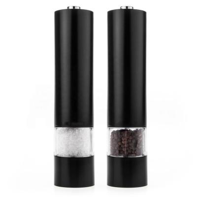 China Sustainable Kitchen Tools Cooking Salt And Pepper Grinder Industrial Electric Pepper Mill Salt And Pepper Shaker for sale