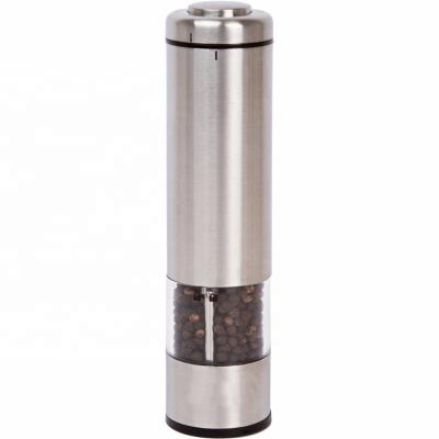 China Sustainable Kitchen Tools Cooking Salt And Pepper Grinder Industrial Electric Pepper Mill Salt And Pepper Shaker for sale