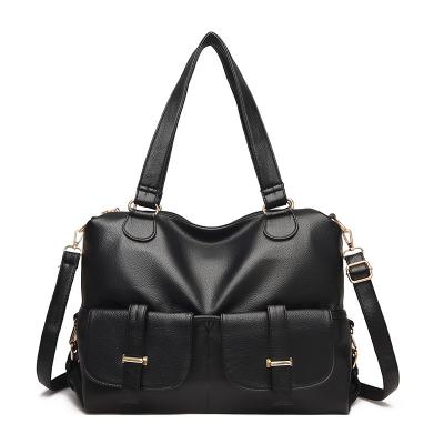 China Other Large Capacity Custom Women PU Leather Casual Shoulder Cross - Body Handbag for sale