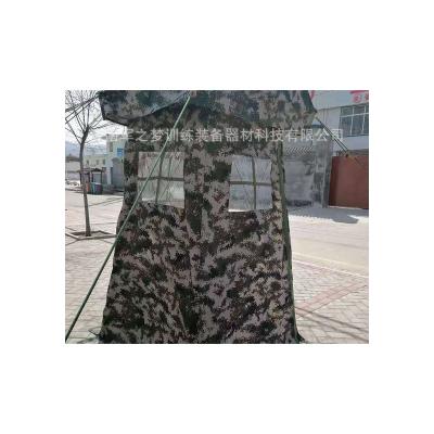 China Beautiful And Applicable Oxford Camouflage Fabric Sturdy Guard Tent Extended Type With Opening for sale