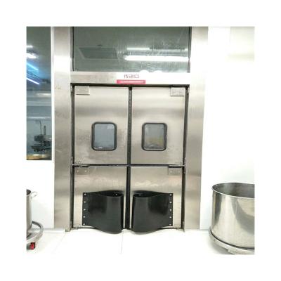 China Waterproof Industrial Food Free Impact Swinging Traffic Collisions Chase Door for sale