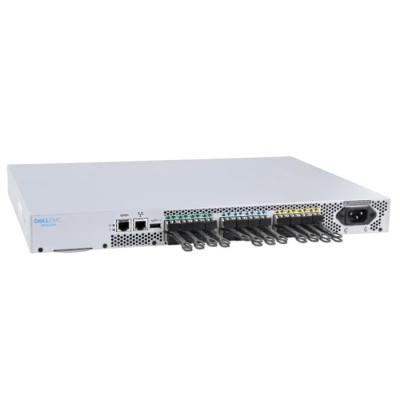 China New Stackable For DELL EMC DS6610B 16GB 32GB SFP+ Module 24 Port FC San Storage Fiber Channel Switch for sale