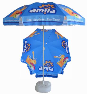 China Factory Price Rainbow Beach Umbrella Adviseing Straw Beach Umbrella Promotional Beach Umbrella for sale