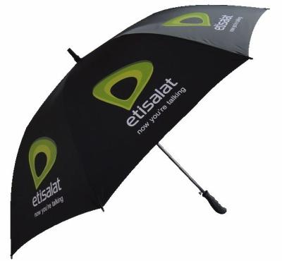 China Custom Golf Umbrella Stretch Golf Umbrella Promotional Printed Logo Windproof Umbrella for sale