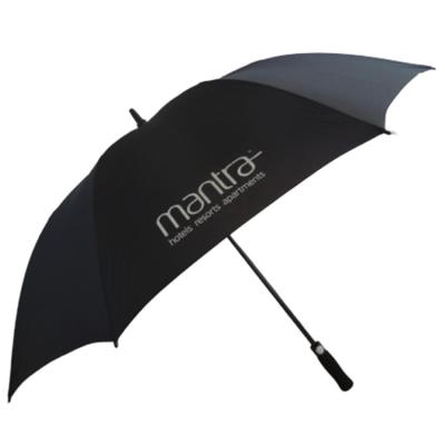 China High Quality Custom Golf Umbrella Black Stretch Fashion Golf Umbrella Windproof UV Sale for sale