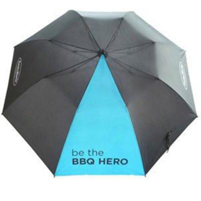 China 2fold umbrella zhejiang haizhou golf promotional umbrella portable promotional fishing umbrella for sale