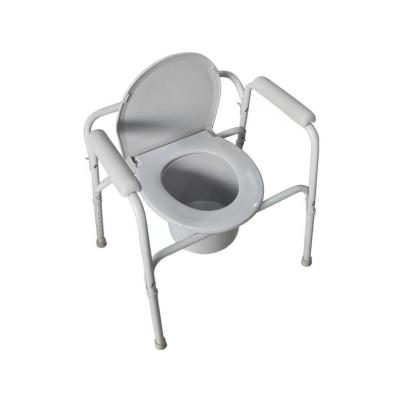 China Hidden Tank Body Health Care Raised Potty Commode Toilet Chair Seat For Elderly for sale