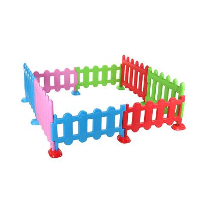 China Indoor Plastic Folding Multi-Function Playground Kids Playground Park Fence Indoor Plastic Colorful Collapsible Barrier for Babies and Kids for sale