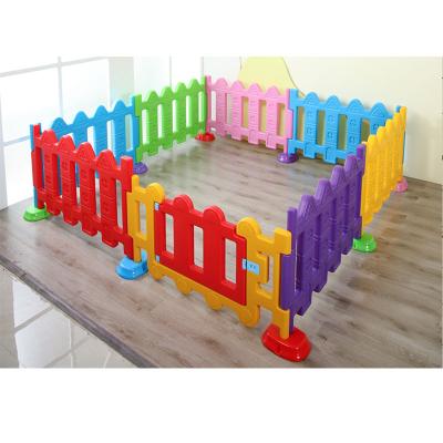 China Multifunctional Playground Indoor Indoor Kids Folding Plastic Barrier Plastic Kids Playground Safety Baby Playard Safety Playpens Barrier for sale