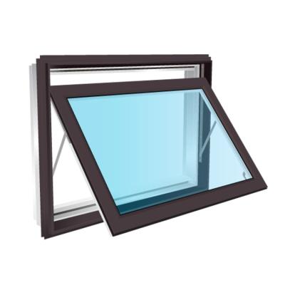 China Folding Screen Hot Products Top Hung Ventilation Glass Window for sale