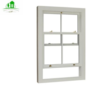 China Bulk Buy Magnetic Screen Double Hung Windows For Indoor for sale