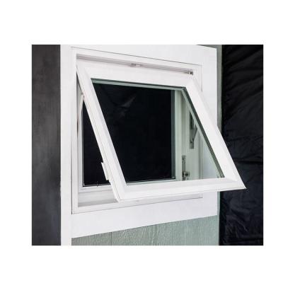 China Folding Screen Frame Soundproof Aluminum Powder Coated Top Hung Windows For Room for sale