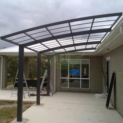 China L USU 3m x 5.5m Polycarbonate Carport Led Lightweight Carport Lift Basement for sale