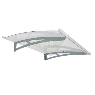 China Outdoor Used High Quality PC Window Door Canopy DIY Door Canopy Tent Polycarbonate Plastic Tent for sale