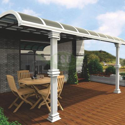 China Outdoor Aluminum Deck Cover Patio Canopy Metal Patio Canopies / Garden Shed Furniture With Canopy for sale