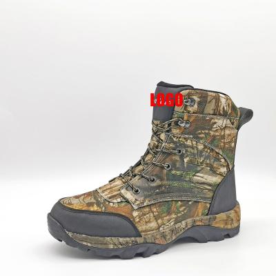 China Waterproof Promotional Lightweight Anti-skid Jungle Camouflage Outdoor Hunting Boots for sale