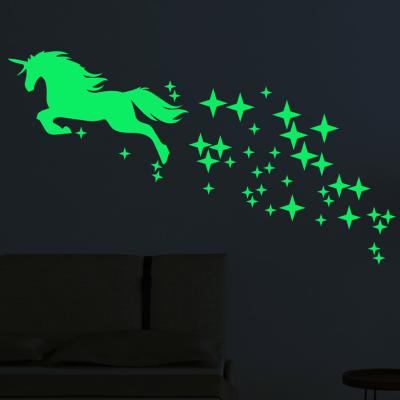 China Decorative Sticker Glow In Dark Stickers DIY Kids Room Stickers For Decoration for sale