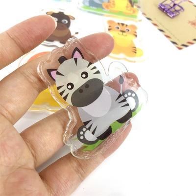 China 2020 New Custom Cartoon Jelly Gel Sticker Decorative Sticker for sale