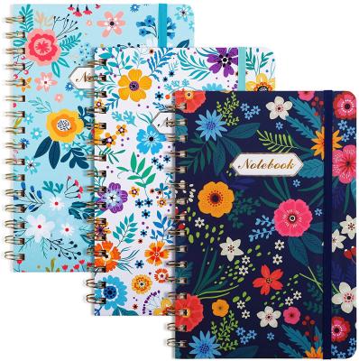 China 2021 new arrivals custom printed spiral notebook bulk a4 binding hardcover sublimation spiral notebook for sale