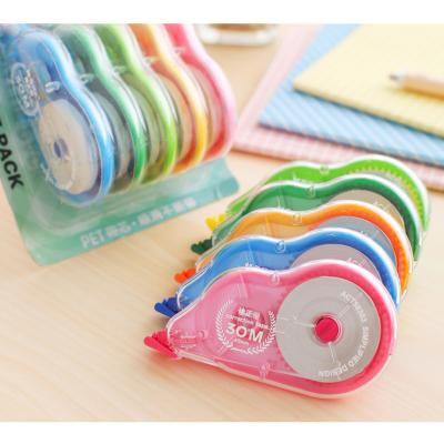 China Correction Tape Pen Tape Colored Whiteout Correction Stationery Office Student ABS+PC+POM China High Quality Cute for sale