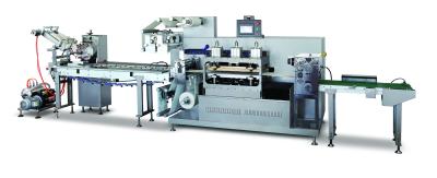 China High speed Medical dressing packing machine 240bags/min with double line for sale