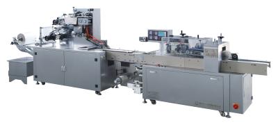 China Three Sides Sealing Wet Wipes Napkin Fully Automatic Packaging Machinery 0.75kw for sale