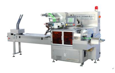 China Hoofdkussentype 450mm Horizontale Verpakkingsmachine met de Servomotorcontrole van CVT Te koop