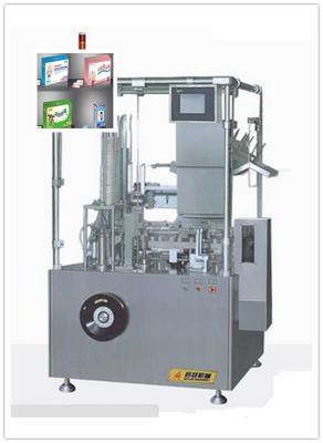 China Blister Pharmaceutical Packaging Machinery Vertical Cartoning Machine 30-120 Boxes/Min for sale