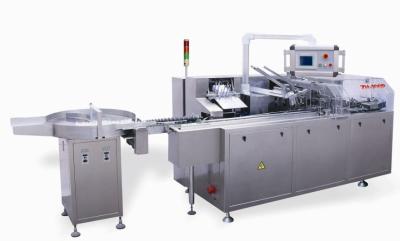 China ALU-PVC Blister / Bottle / Vial Automatic Cartoning Machine / equipment 120-160L/min for sale