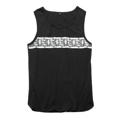 China European men's anti-shrink new fitness sleeveless fasion and American popular sweatshirt / T-shirt male for sale