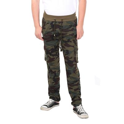 China Customezid Multi-Pocket Anti-pilling Jogger Track Men Pants Sweatpants Camouflage Causal Long Men's Pants for sale