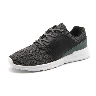 China Fashion knit+pu upper outsole female sneakers Eva sport shoes for women 2022 new styles for sale