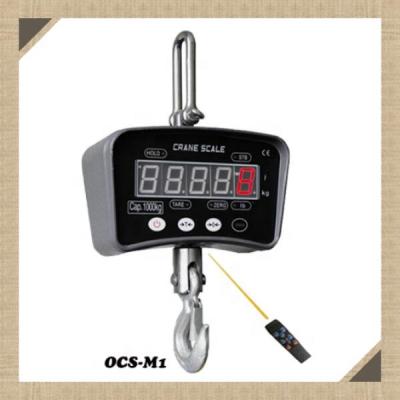 China 50kg-1000kg Aluminum Die-Casting Enclosure 50kg-1000kg Electronic LCD Or Portable Crane Scale LED Display Hanging Scale for sale