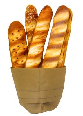 China PU Realistic Fake Food Simulationbaguette 3d Model Shop Home Decoration for sale