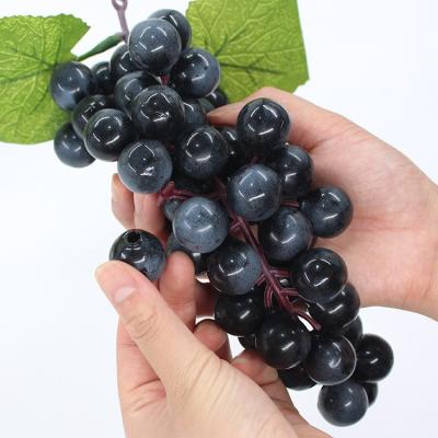 China Window Display Realistic Fake Food PVC Simulated Simulation Grape 3D Model for sale