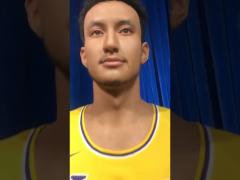 Silicone Kobe Bryant Wax Figure Handmade Statue Indoor Realistic