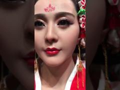 Realistic Female Character Lifelike Full Size Ancient Emperor Wu Ze Tian Wax Statues