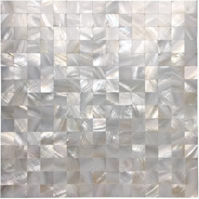 China New Parquet China Supplier Nature Shell Mother Of Pearl Seamless Mosaic Tiles For Kitchen Backsplash Bathroom Wall Decor for sale