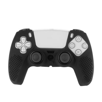 China Custom Made ABS Video Game Accessories Silicone Game Controller Cover Case For PS5 for sale