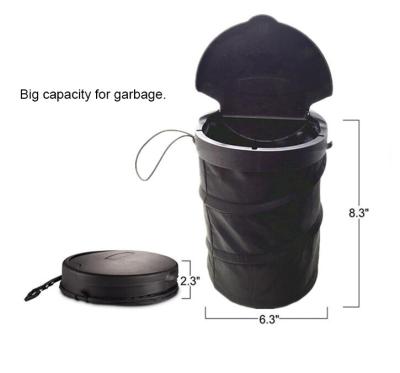 China 2021 Durable Portable Foldable Waterproof Car Smart Trash Bin For Outdoor Use for sale