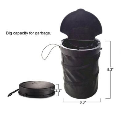 China 2021 Durable Portable Foldable Waterproof Car Smart Trash Bin For Outdoor Use for sale