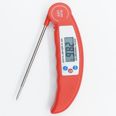 China Foldable Long Thermometer Gauge Probe Quickly Reading Digital Meat Food Thermometer for sale