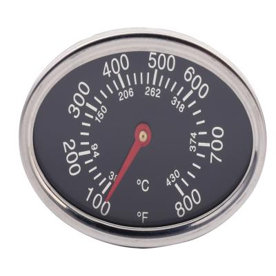 China BBQ Oven Thermometer Stainless Steel BBQ Pizza Oven Thermometer for sale