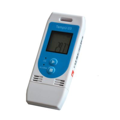 China Hot Selling C/F TempU03 USB Monitor Ble Temperature and Humidity Warehouse Food Data Logger for sale