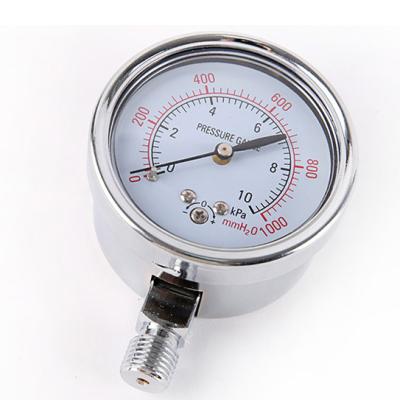 China -25â „ ƒ ~55â „ ƒ Various Types Customized Dial Micro Mini Small Pressure Gauge for sale