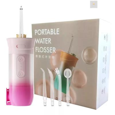 China Teeth Clean Smart Dental Flusher Remover Portable Rechargeable Fashion Tooth Water Flosser For Teeth Brace for sale