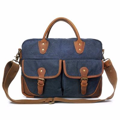 China China Manufacturer Waxed Canvas Messenger Bag Canvas Laptop Messenger High Quality for sale